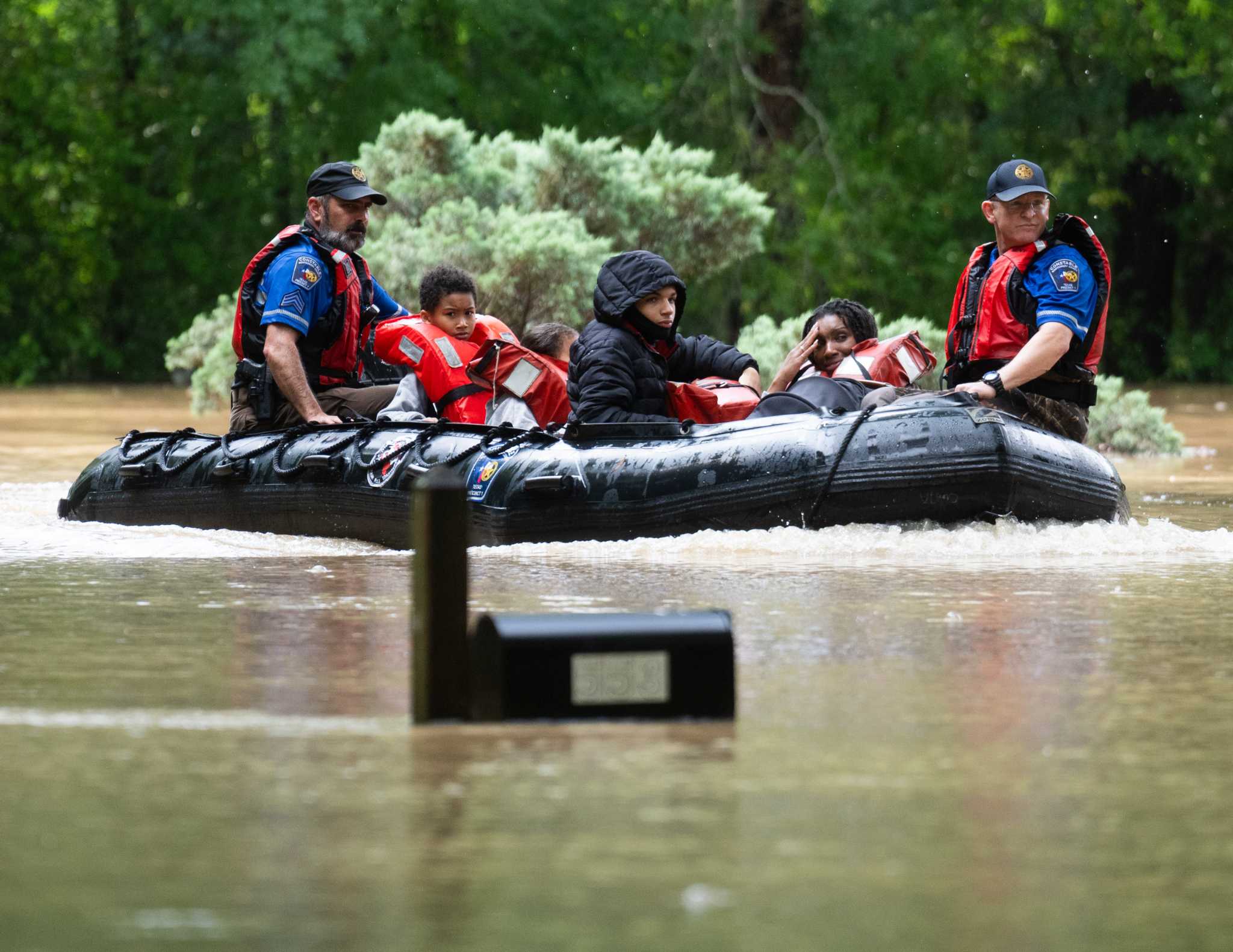 Houston road closures TranStar reports high water after dam release