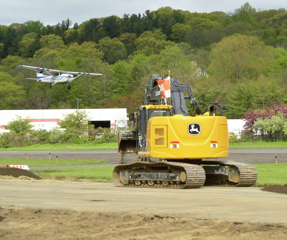 Danbury Municipal Airport overhauls taxiway in $2.5M project