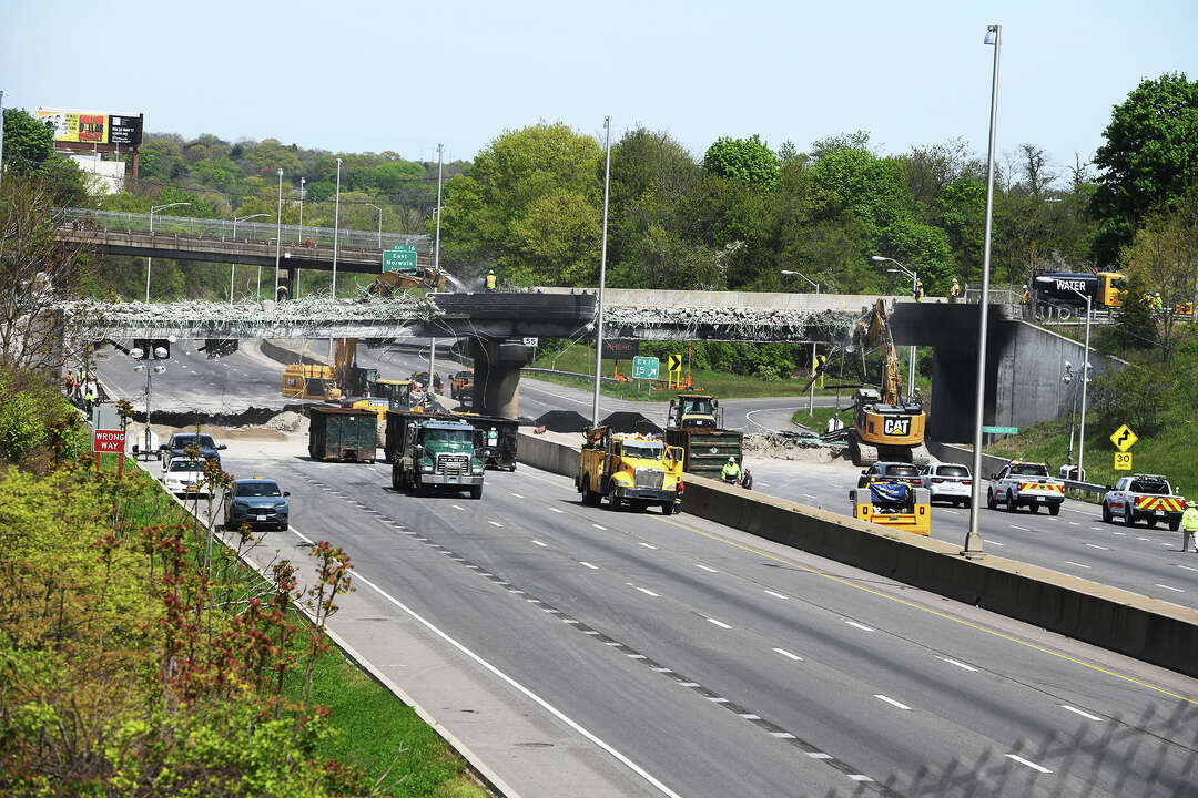 The I-95 bridge fire severely weakened the steel of the CT overpass