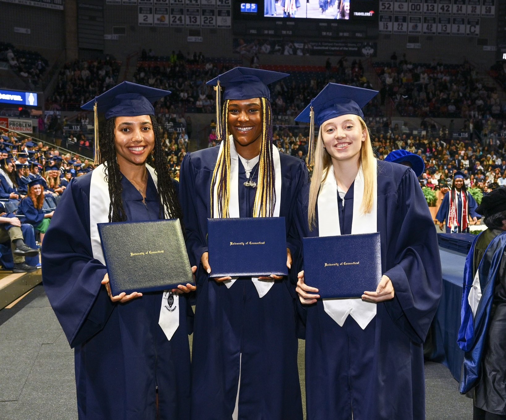 UConn women's basketball star Paige Bueckers part of graduation