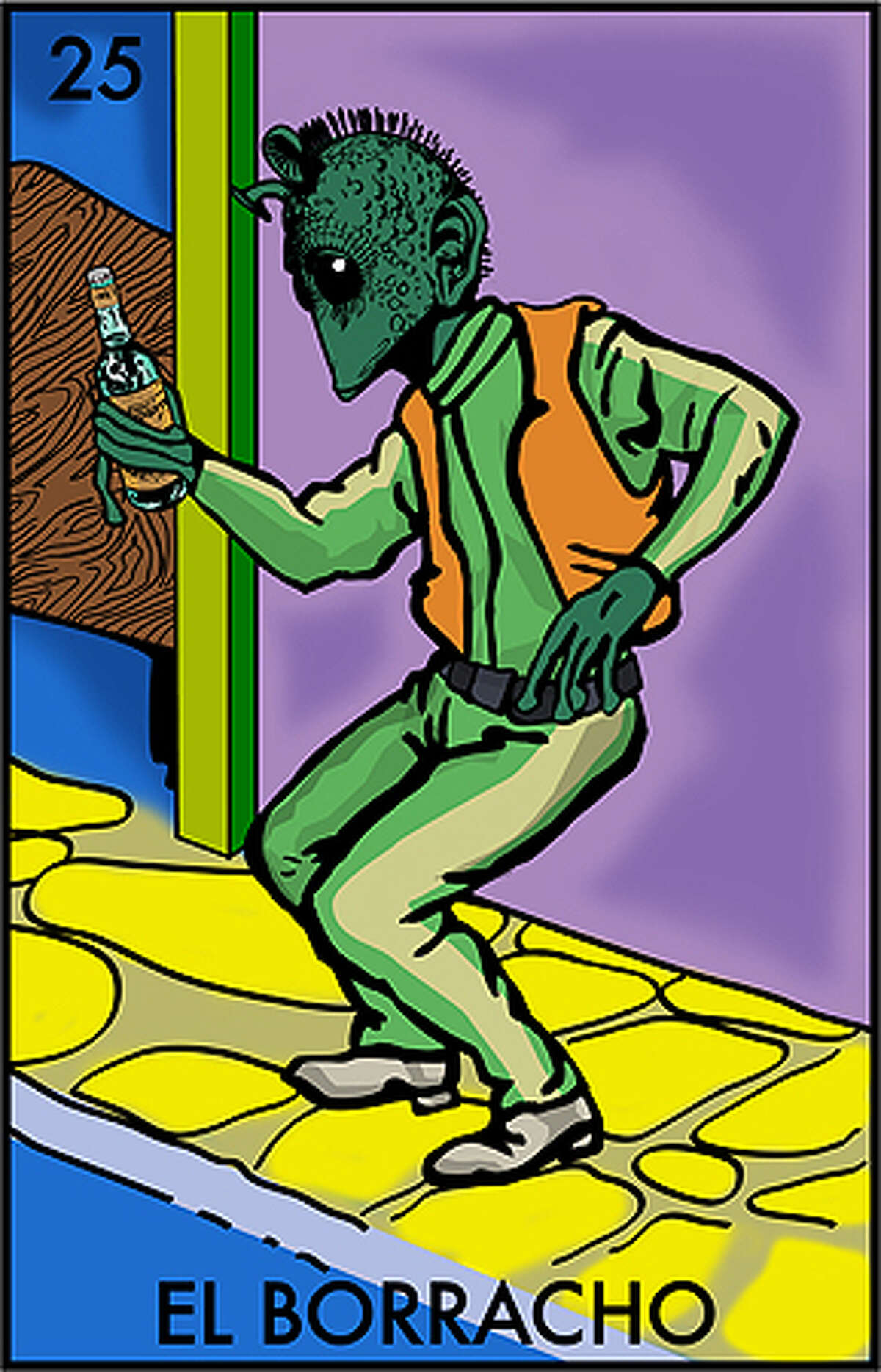 The force is with lotería-cards artist