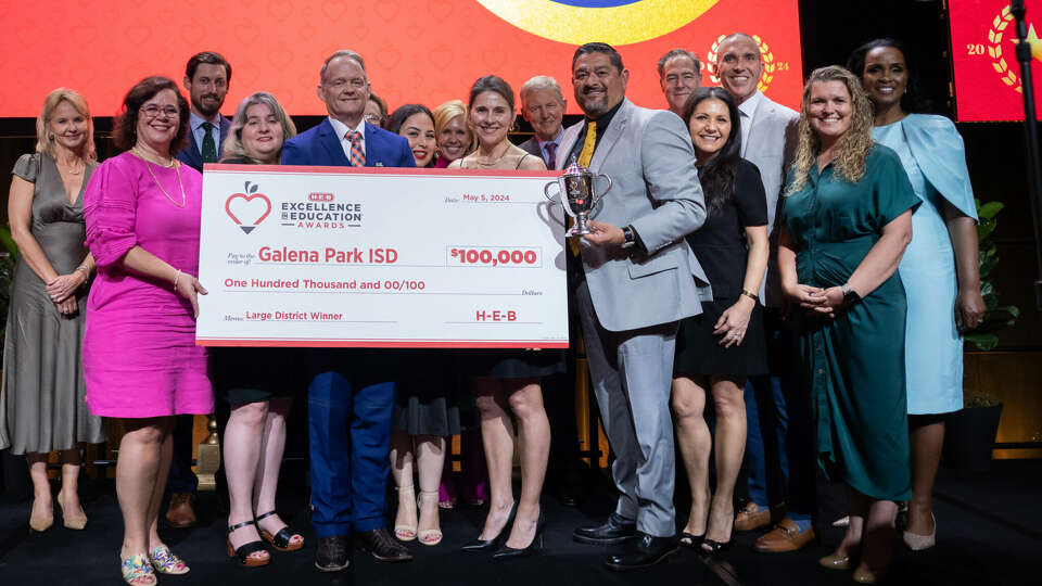 H-E-B awarded Galena Park ISD $100,000 in its 22nd annual Excellence in Education Awards on Sunday.