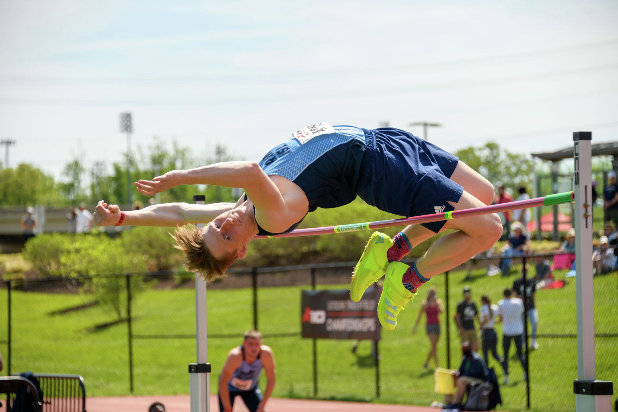 Enfield's Matt Santy takes first for URI in Atlantic 10 high jump