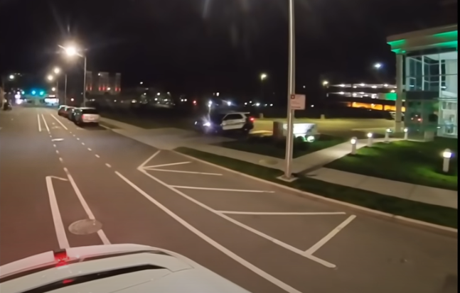 Stamford police investigate video of speeding driver going wrong way