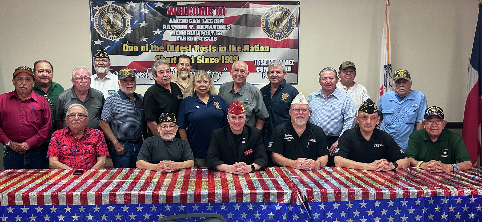 Laredo veterans urged to join American Legion Post 59 - Vimarsana News