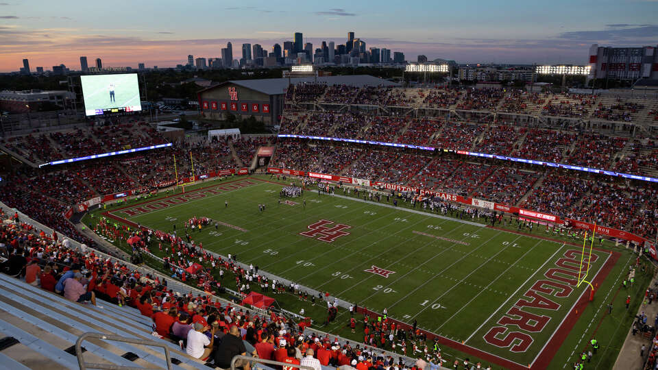 This photo of TDECU Stadium was submitted by UH to EA Sports for part of its upcoming NCAA football video game.