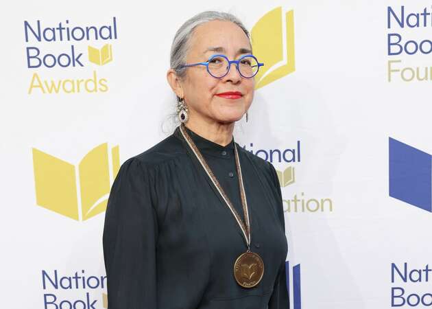 Cristina Rivera Garza attends the 74th National Book Awards on November 15, 2023 in New York City.
