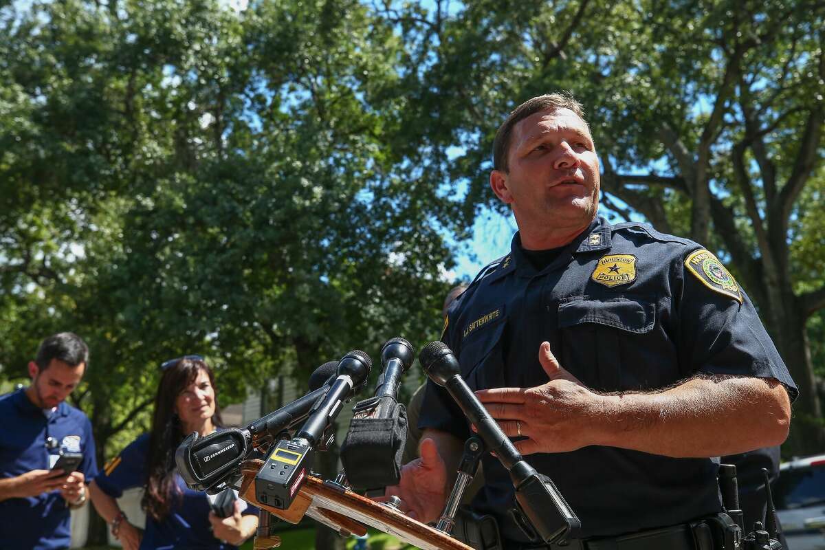 Acting Police Chief Larry Satterwhite will take on the role of leading Houston's police department after Chief Troy Finner resigned Tuesday night.