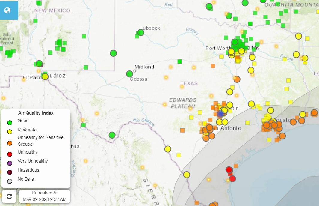 Why is it so hazy in San Antonio lately? Look south of the border.