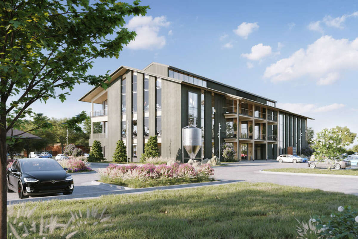 One Bridgeland Green, located near Grand Parkway, is set to become one of the first sustainable commercial buildings in Houston with its innovative use of design principles and materials.