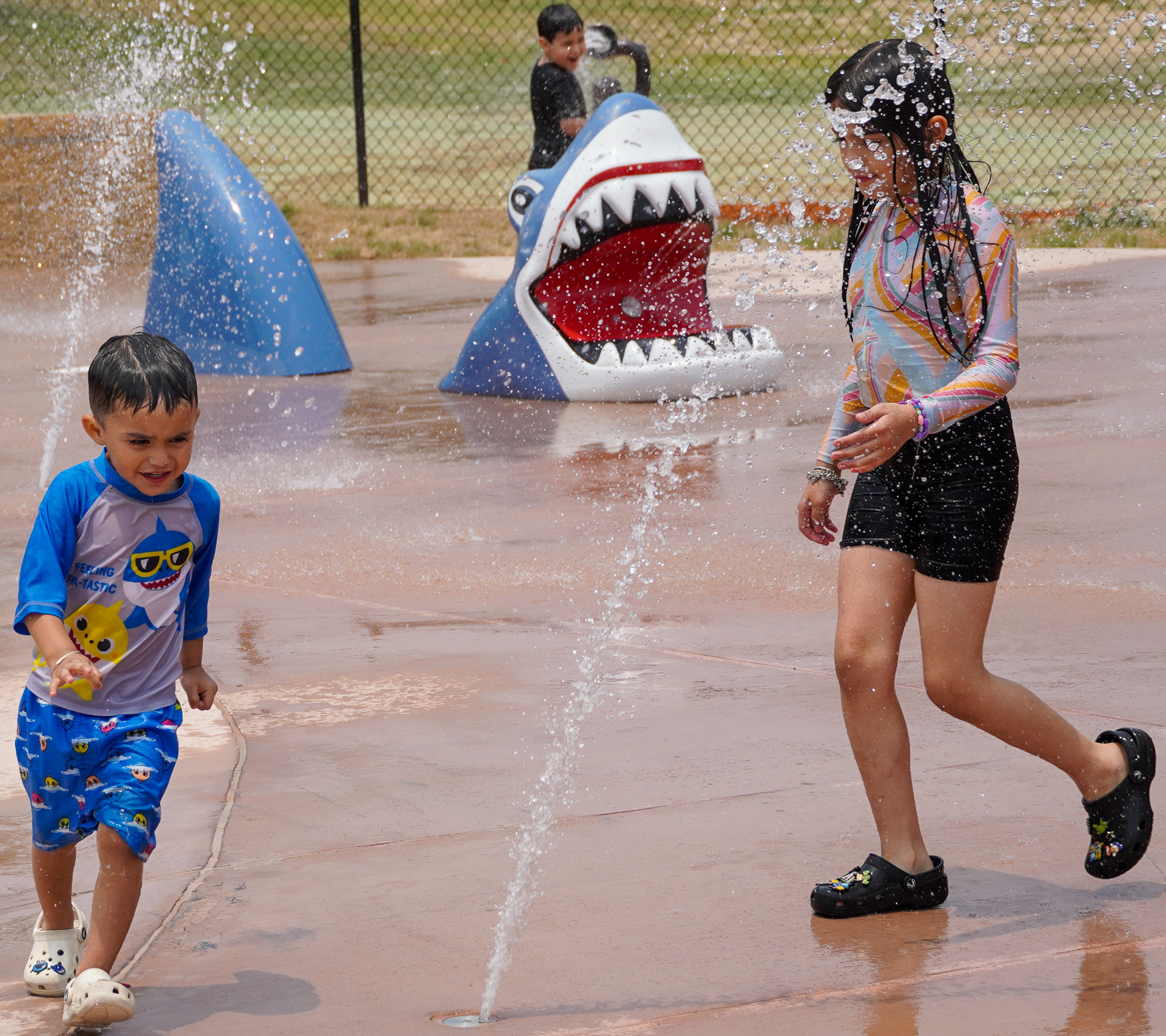 Laredo splash pad opens at Benavides Memorial Park for local community