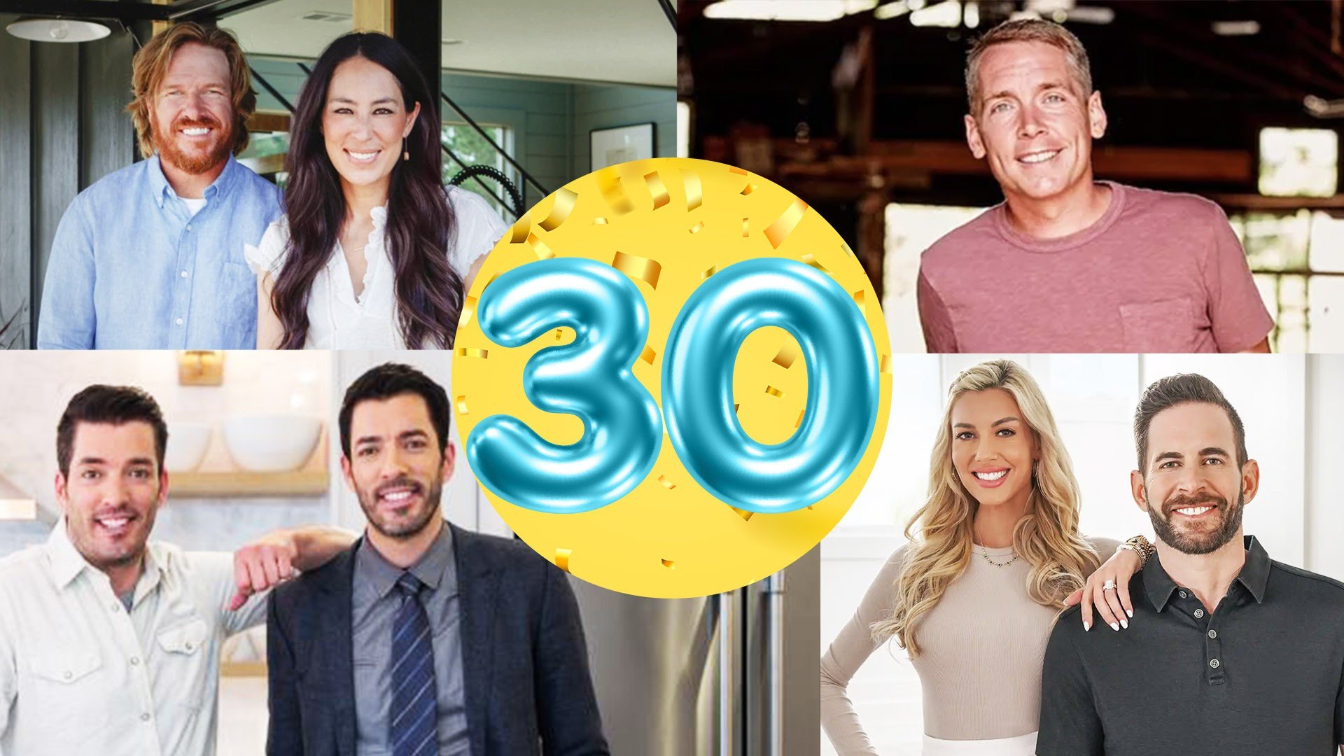 HGTV Turns 30 How Chip and Jo, Tarek and Heather, and Other Stars (and