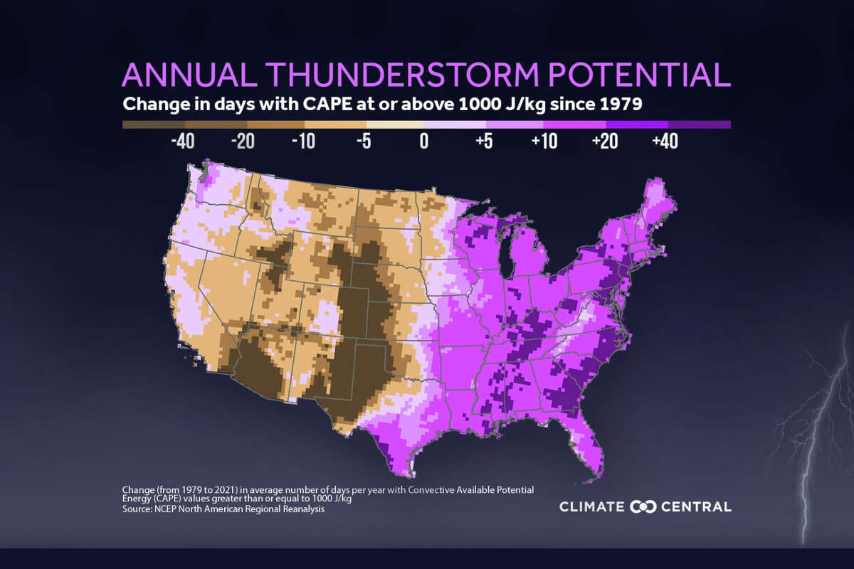 What to know about Connecticut’s potential for more frequent and severe thunderstorms