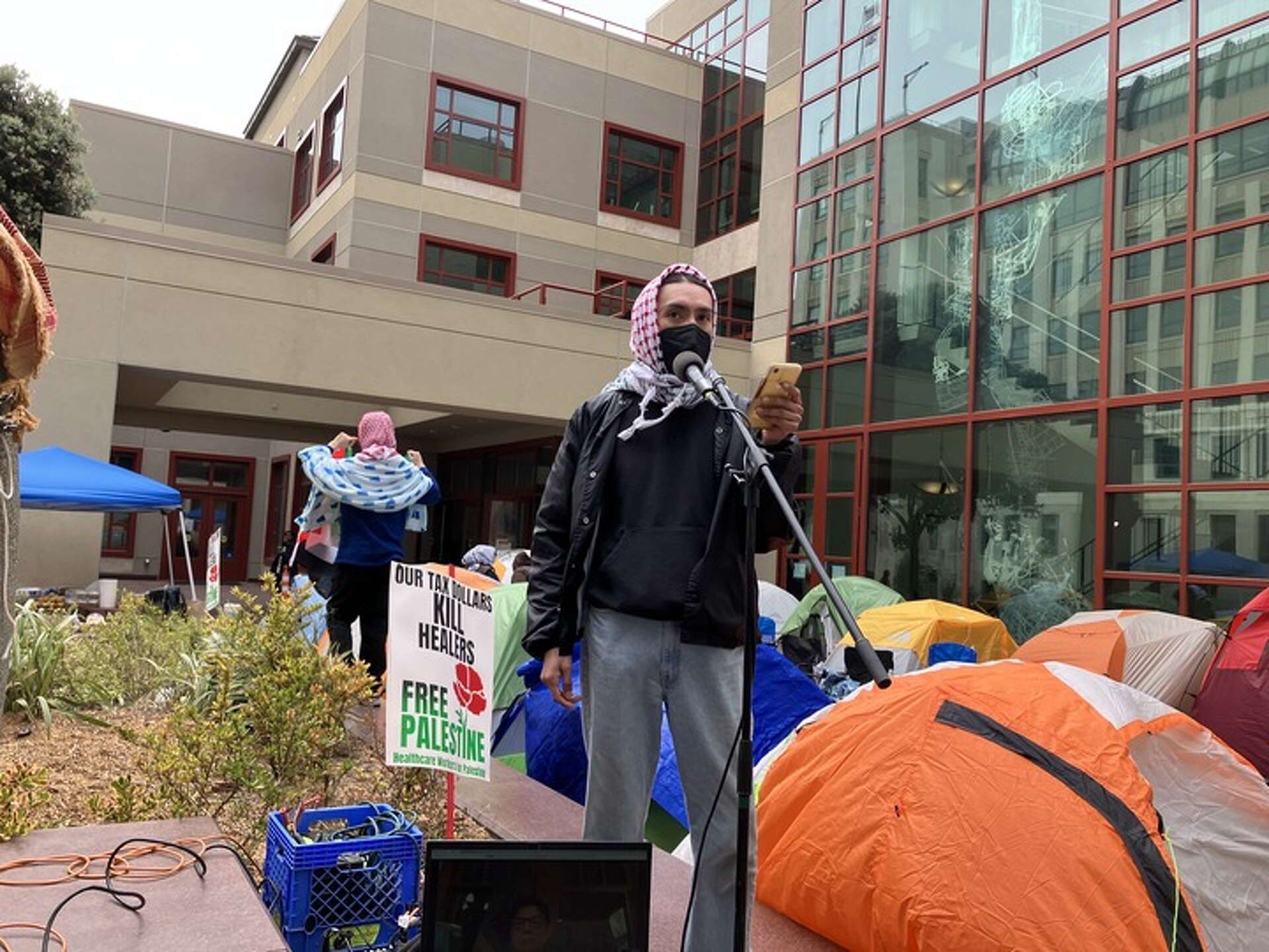 Police remove UCSF pro-Palestinian encampment