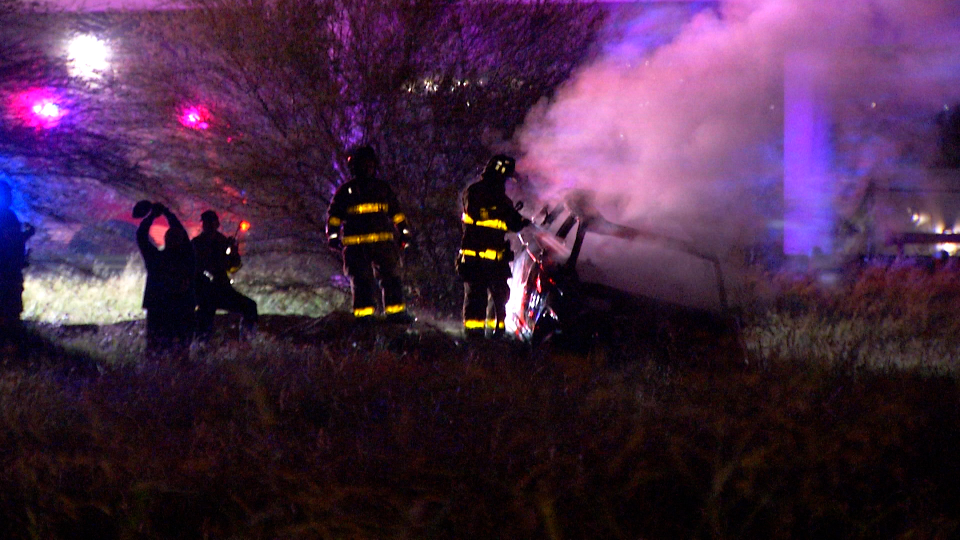 Driver killed in fiery rollover crash on North Side, police say