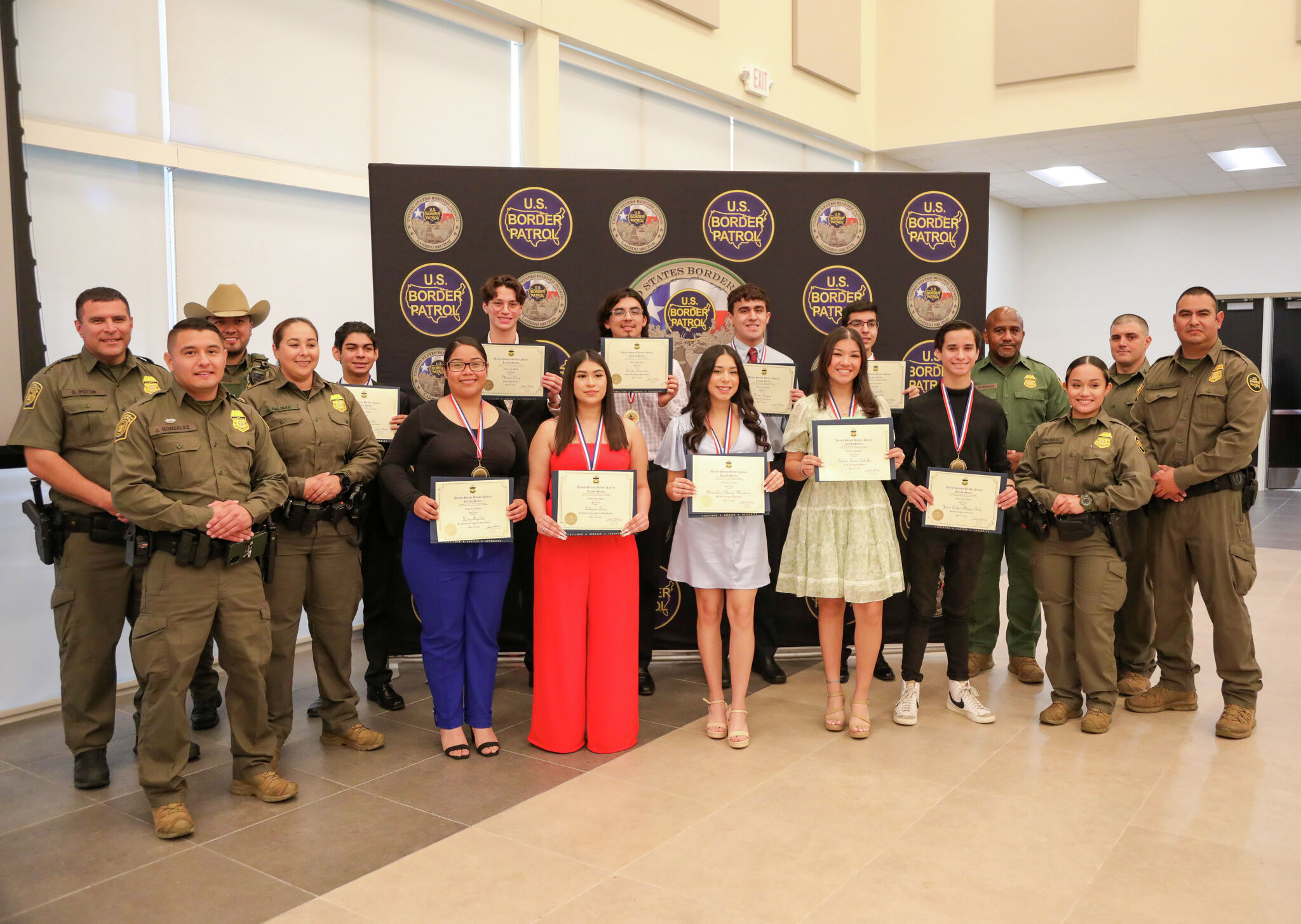 Laredo Sector Border Patrol Names May 2024 Youth Of The Month Honorees