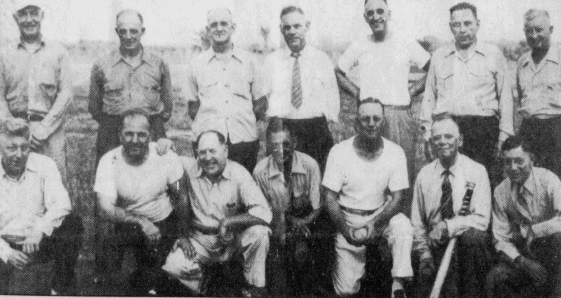 The Alton Blues baseball team reunited in 1945