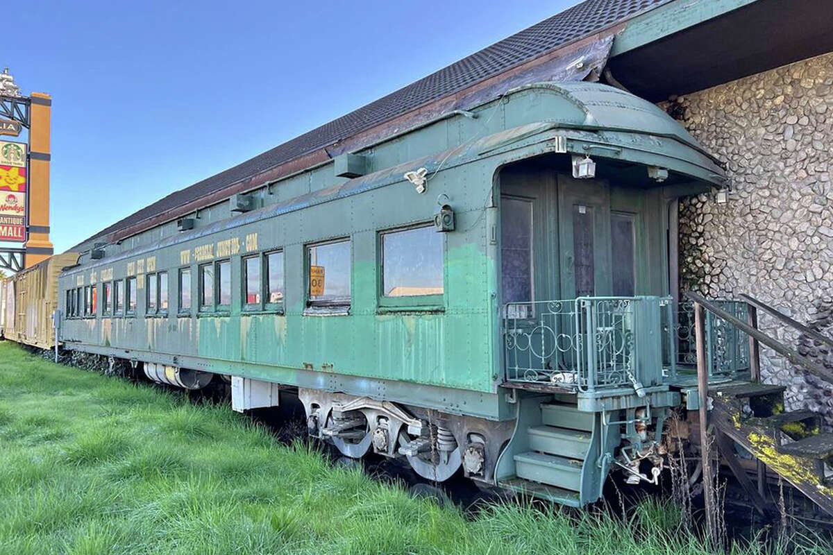 The train cars by the Cordelia Junction Antique Mall served as a unique advertisement for the business before it shuttered in 2023. 