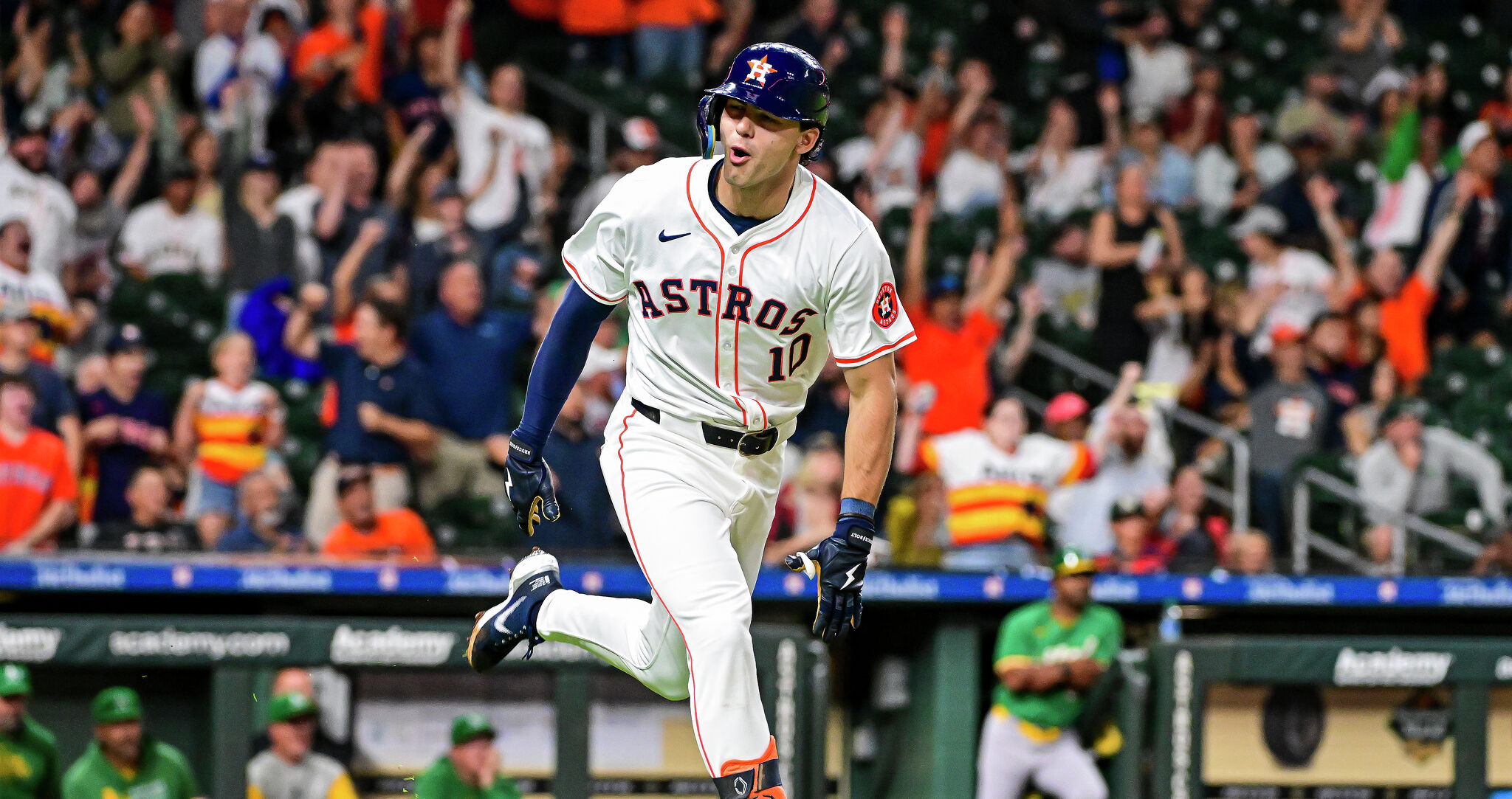 Houston Astros' Joey Loperfido hits first career home run