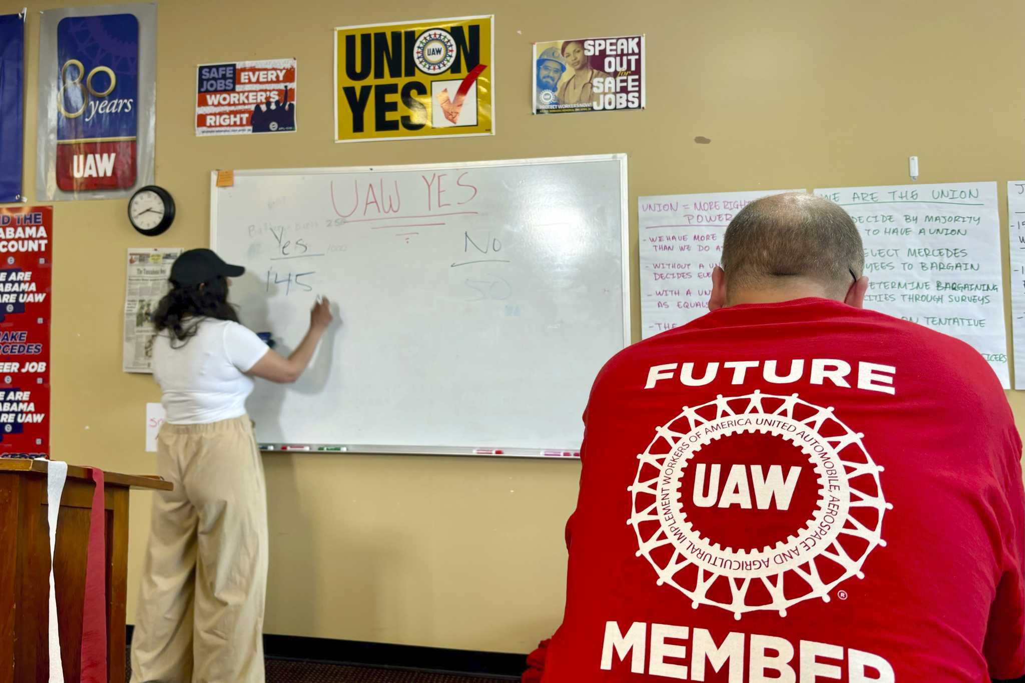 Employees at Alabama Mercedes plants vote 56% against union - Vimarsana News