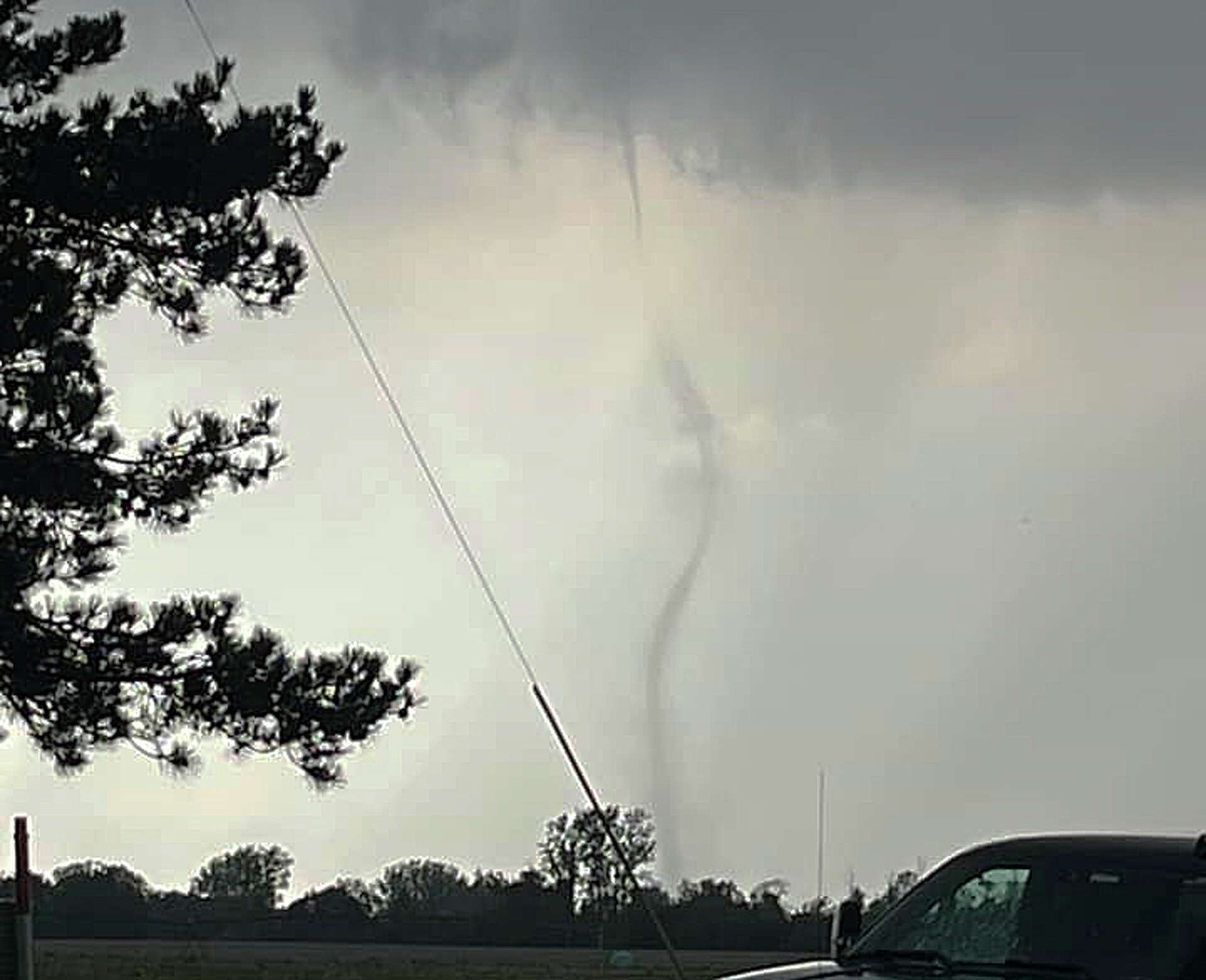 No damage reported after landspout in Michigan