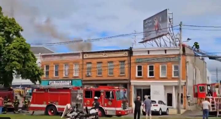 Officials: Fire in Mexican restaurant in Norwalk displaces two people