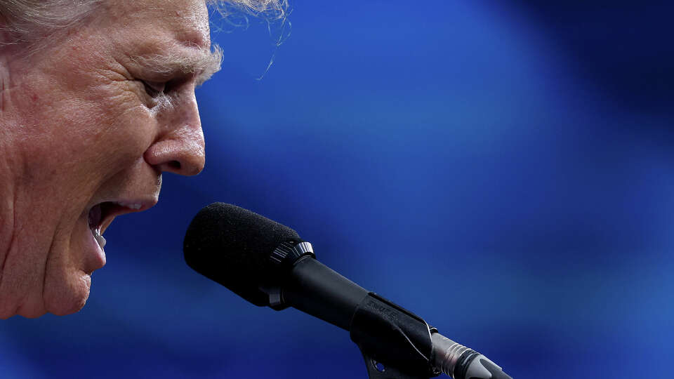 DALLAS, TEXAS - MAY 18: Former U.S. President Donald Trump speaks during the NRA ILA Leadership Forum at the National Rifle Association (NRA) Annual Meeting & Exhibits at the Kay Bailey Hutchison Convention Center on May 18, 2024 in Dallas, Texas. The National Rifle Association's annual meeting and exhibit runs through Sunday. (Photo by Justin Sullivan/Getty Images)