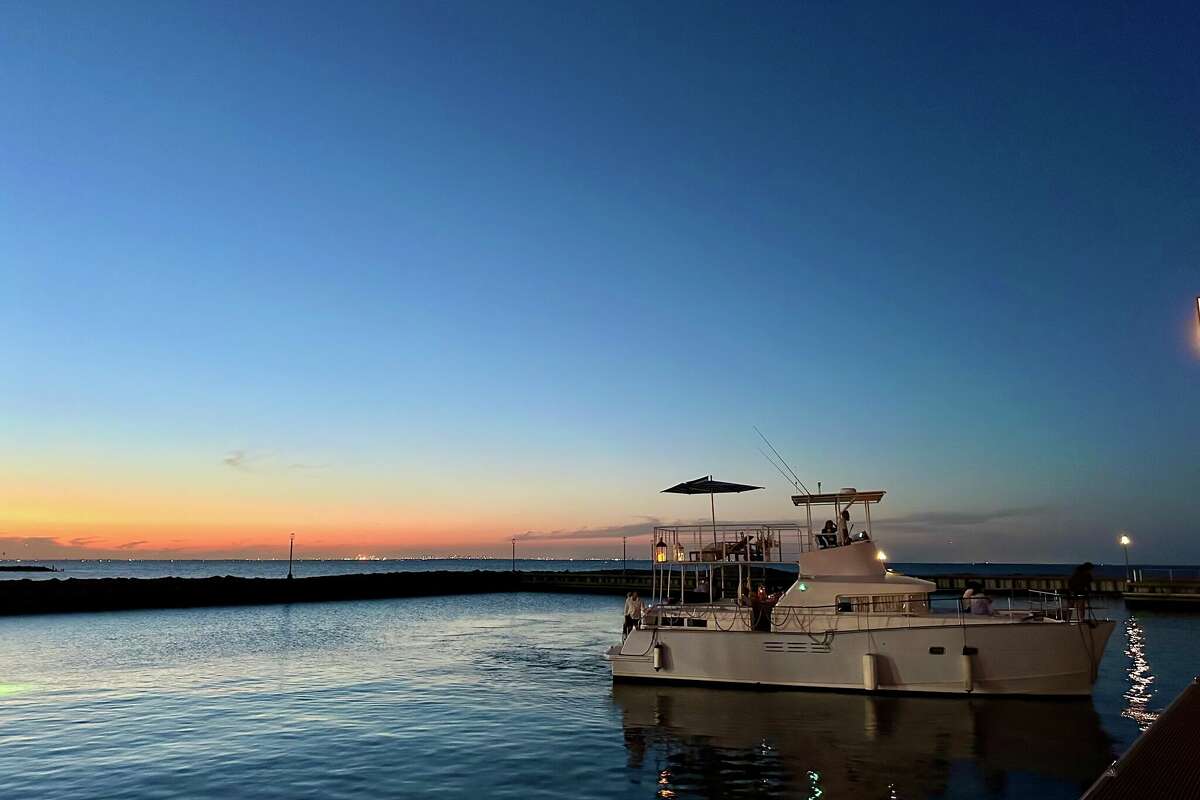 The hour-long cruise will sail across highlights of Galveston Bay, including Clear Lake and Kemah.