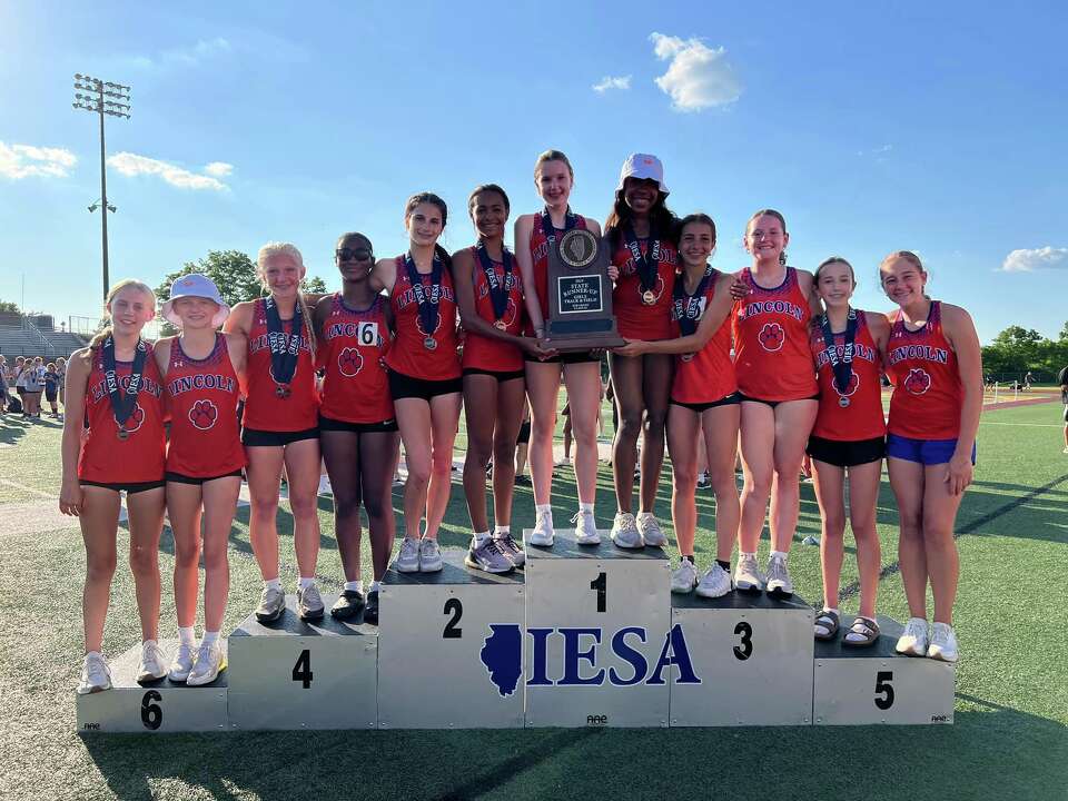 Lincoln, Liberty athletes star at IESA state track meet