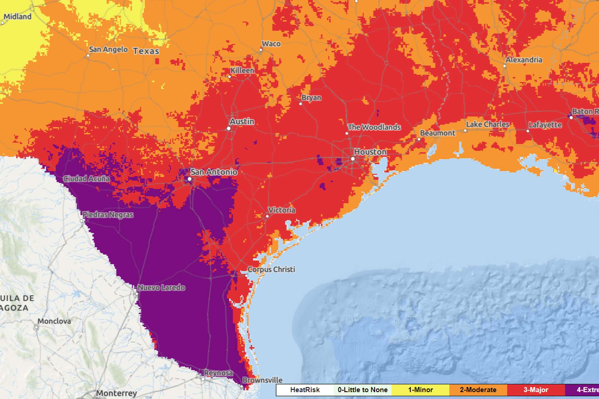 South Texas to ‘feel like’ 110 degrees Memorial Day weekend