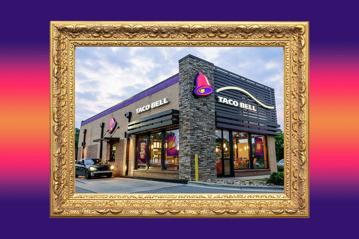 Taco Bell painting illustration