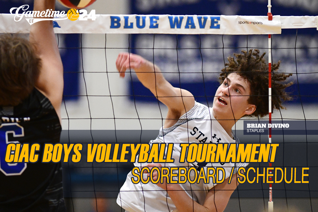 CIAC high school boys volleyball tournament scoreboard, schedule 2024