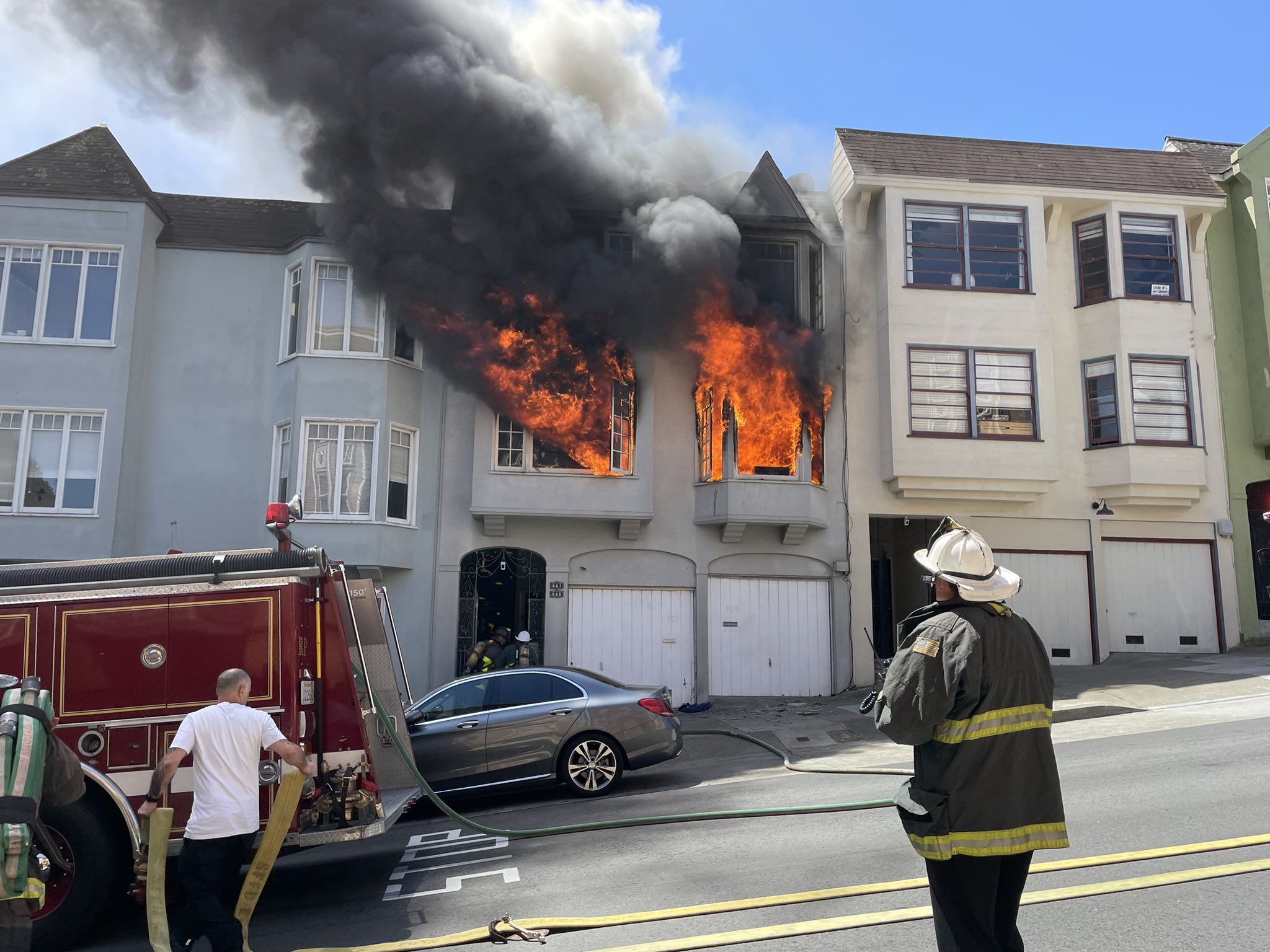 Fire erupts at S.F. home of dog walker who faced racist threats - Vimarsana News