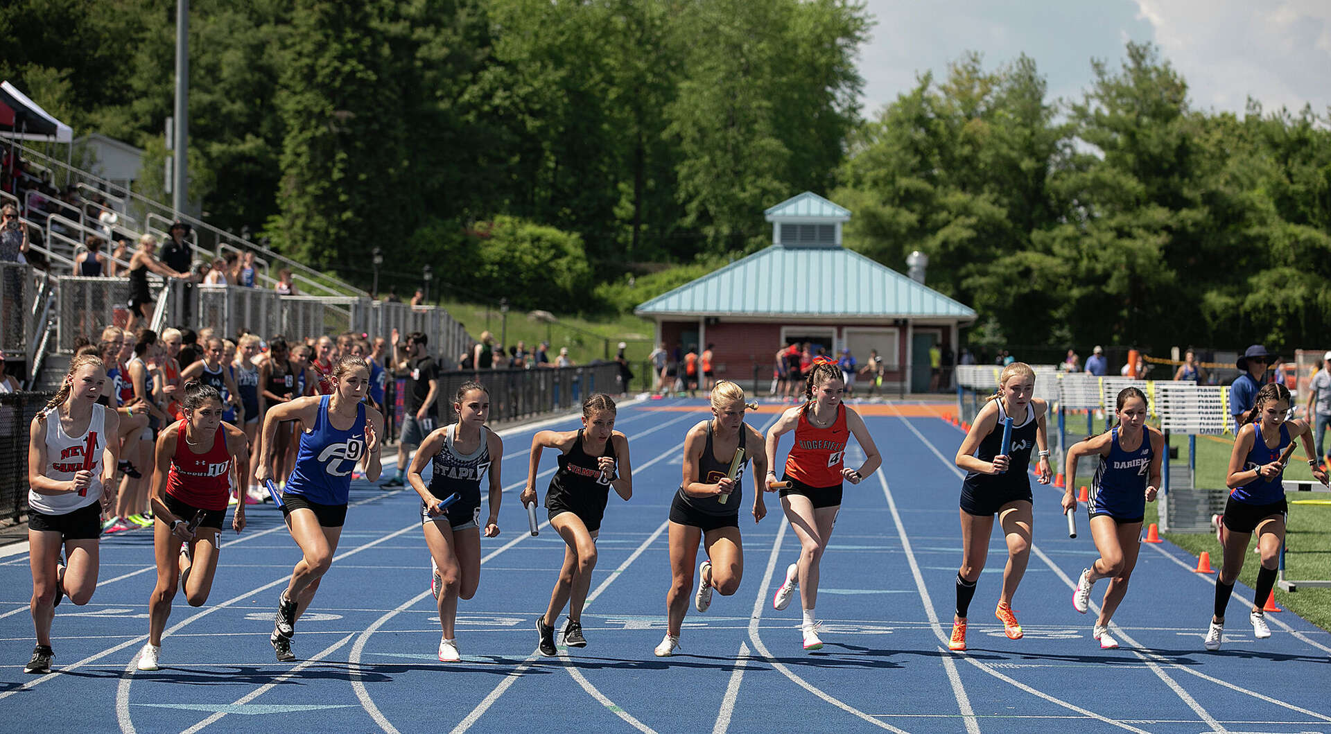 Fuci Ac Ridgefield sweeps 2024 FCIAC outdoor track and field championships