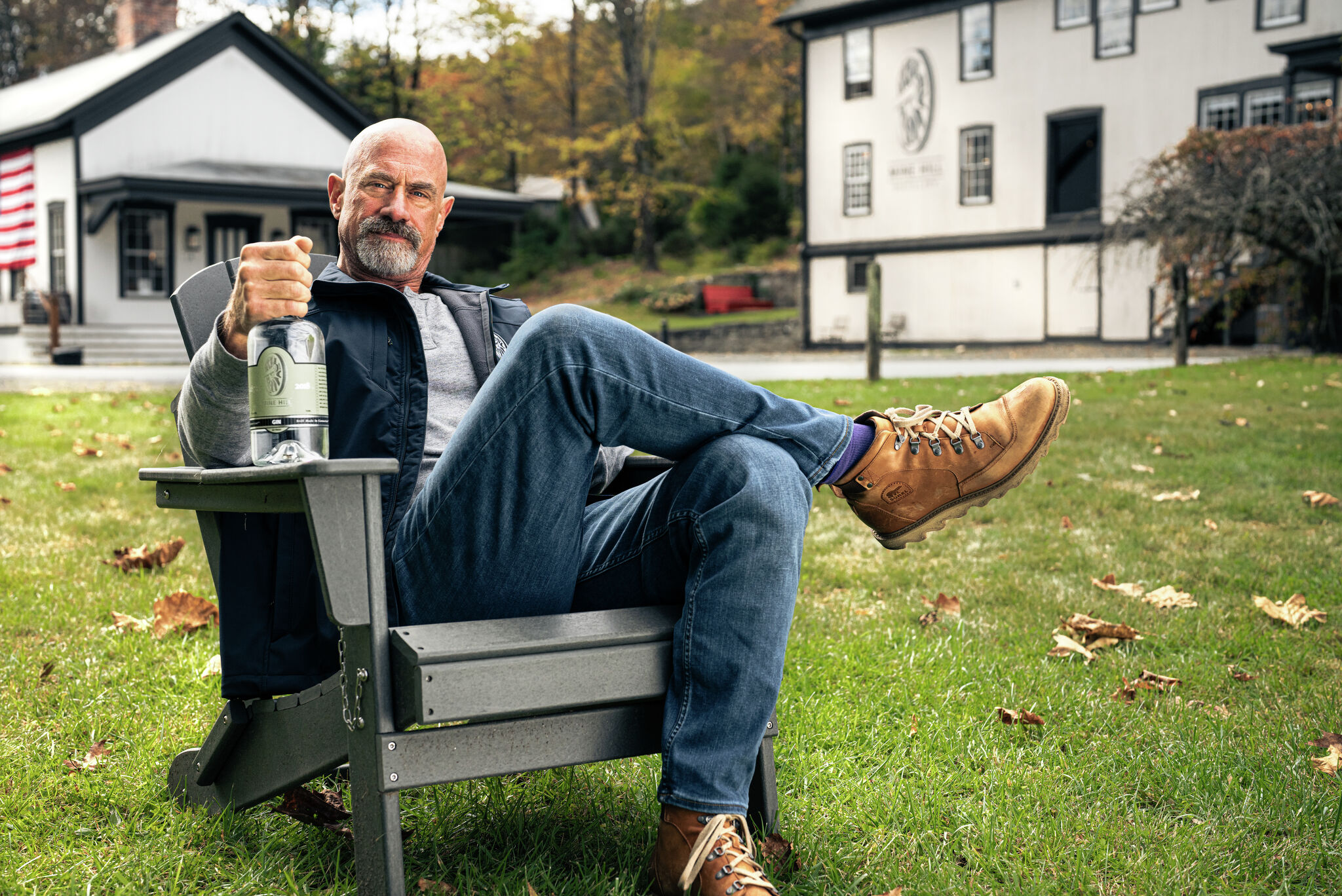 Chris Meloni of 'Law \u0026 Order' appears in commercial for CT distillery, image size:2048x1368