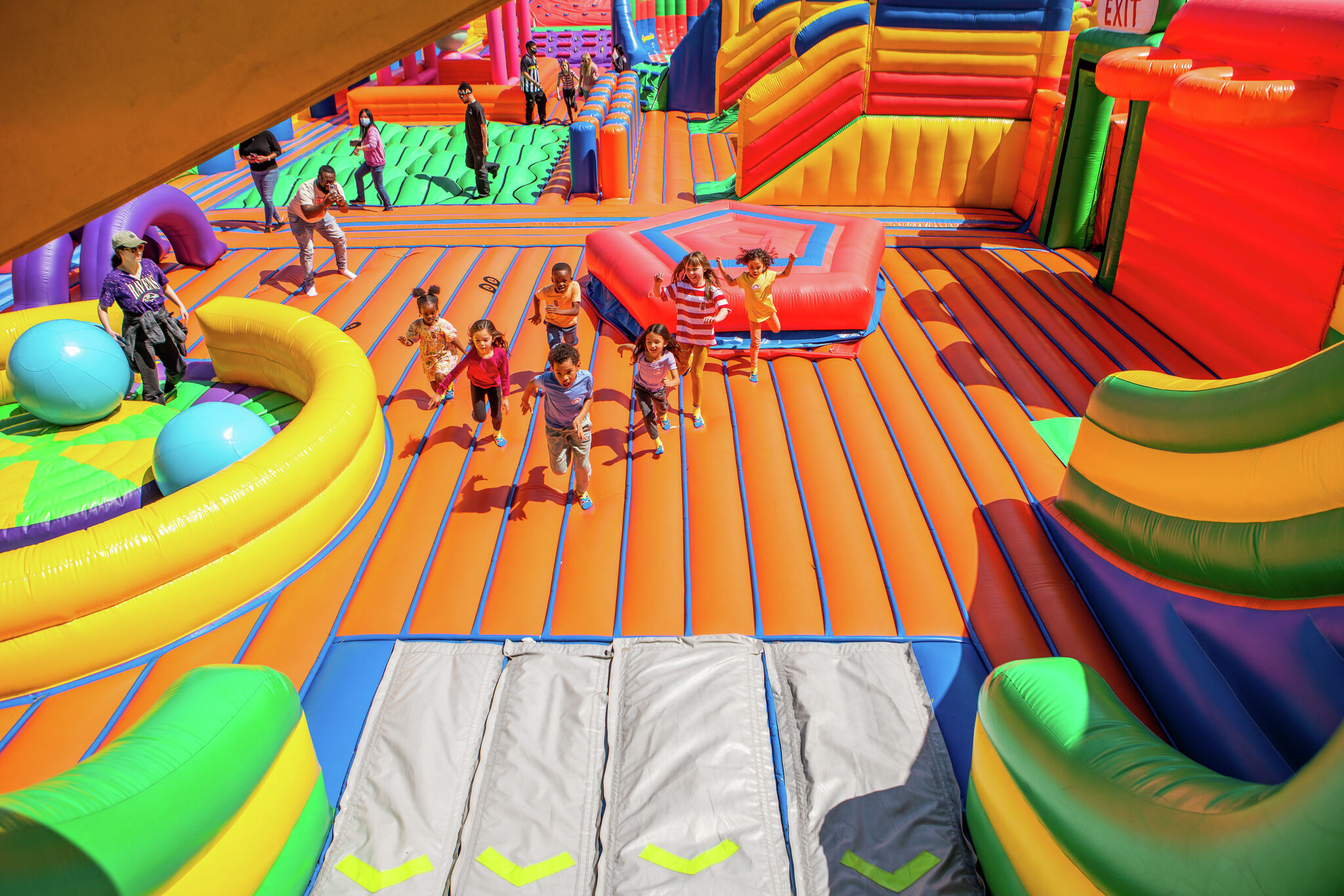 Milford mall hosting 'world's biggest bounce park' for the second year