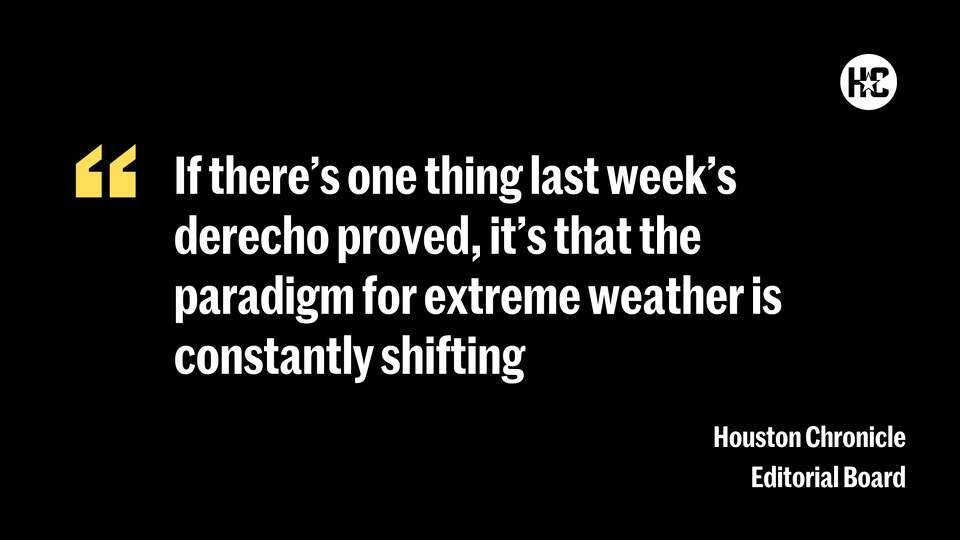 If there's one thing last week's derecho proved, it's that the paradigm for extreme weather is constantly shifting