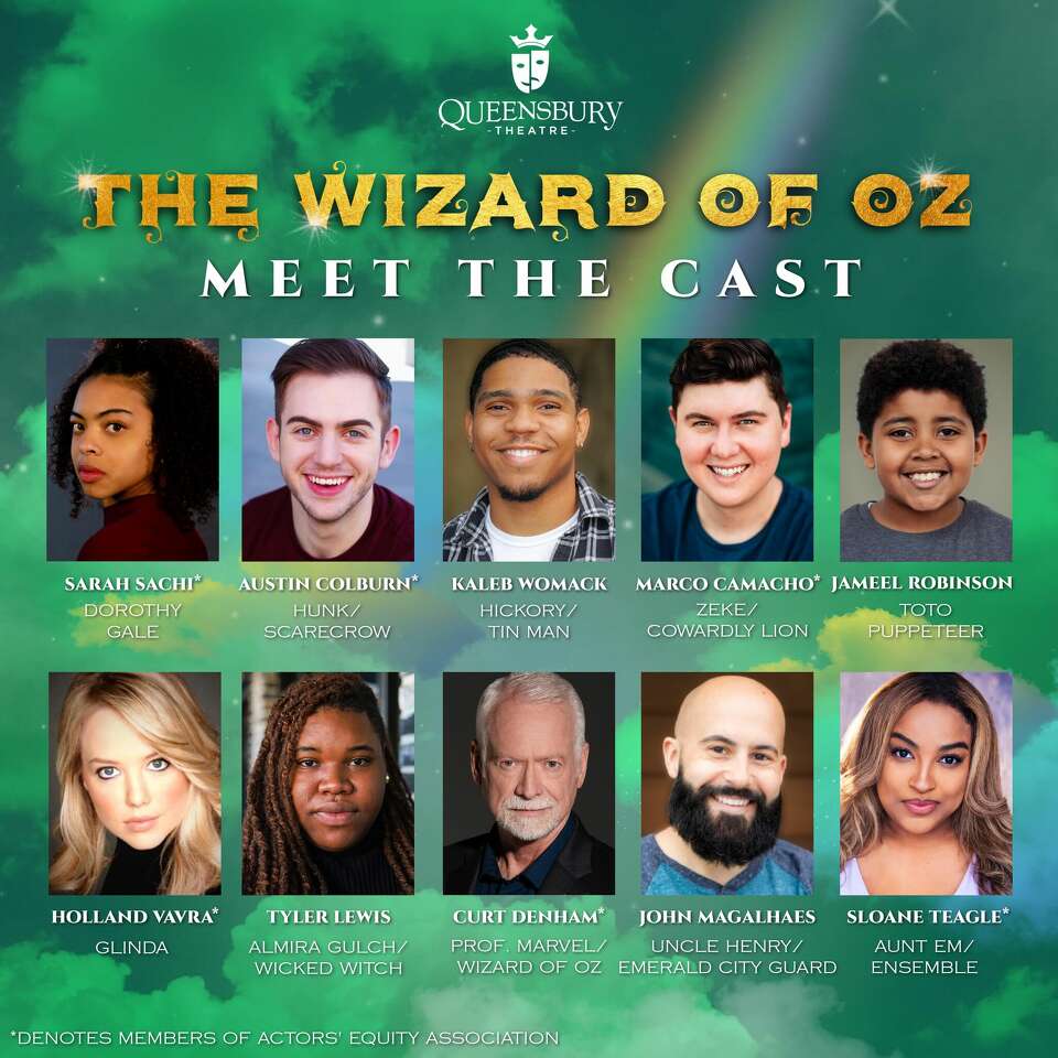 Queensbury Theatre announces cast for 'Wizard of Oz' in West Houston