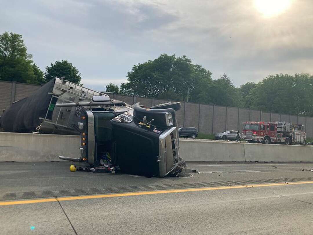 NY Thruway reopened northbound at Albany's Exit 23 after morning crash