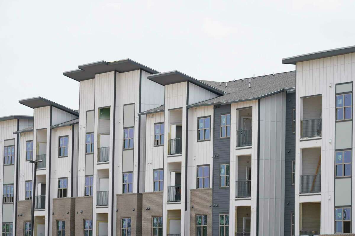 The Pointe at Bayou Bend, the 400-unit affordable housing complex on 800 Middle Street, in under construction Thursday, May 23, 2024 in Houston.