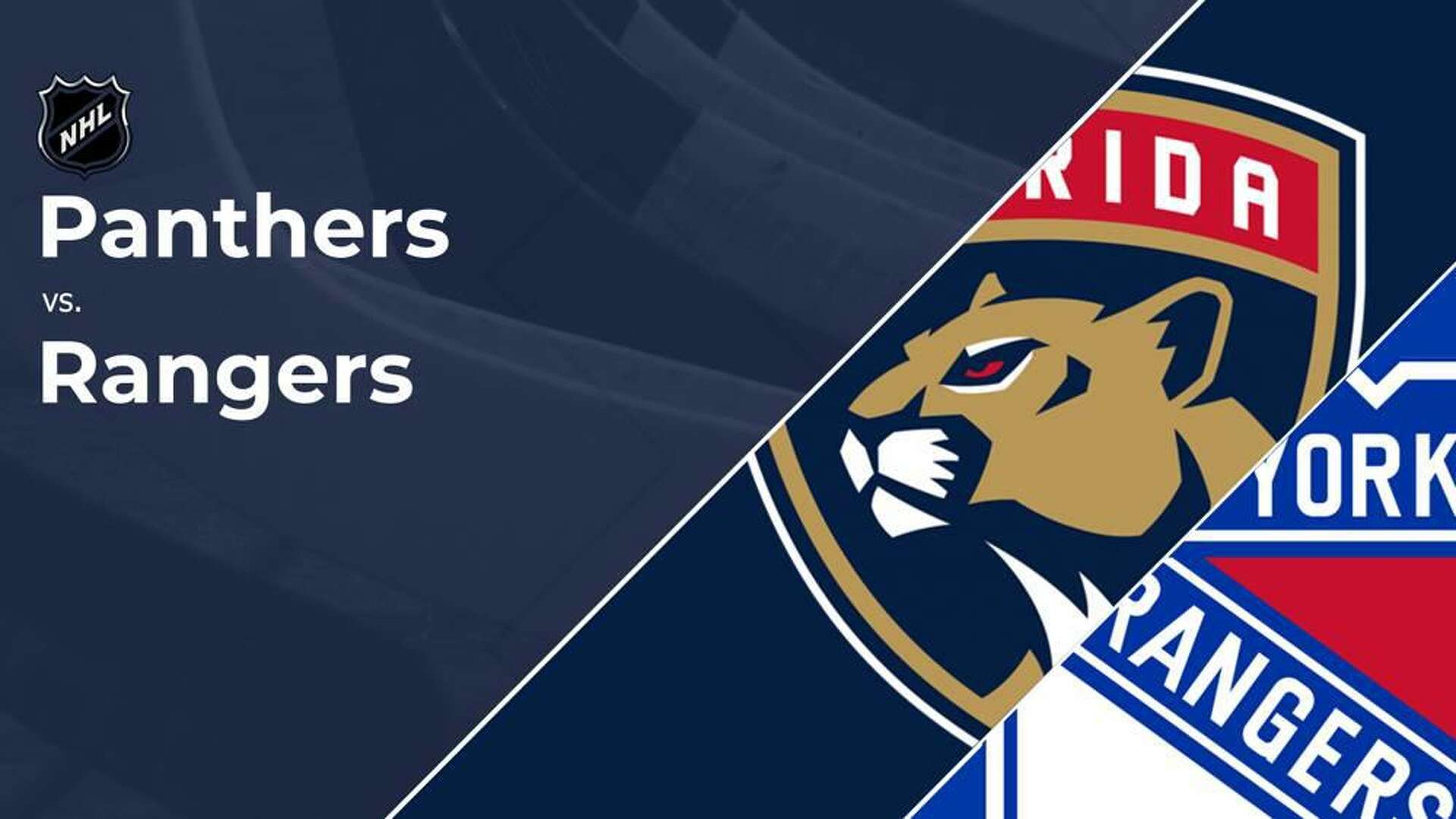 Live Stream & TV Channel for Rangers vs. Panthers, May 24