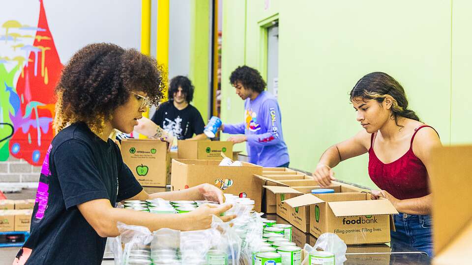 The Houston Food Bank is in serious need of volunteers to continue distributing supplies to the community after the storm.