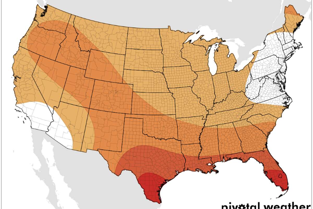 Most of the United States will be warmer-than-normal through the first weekend of June., according to the 8-14 day outlook from the Climate Prediction Center.