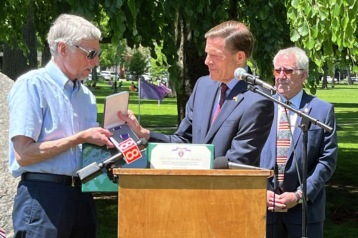 CT World War I veteran who died on the last day of the war presented the Purple Heart