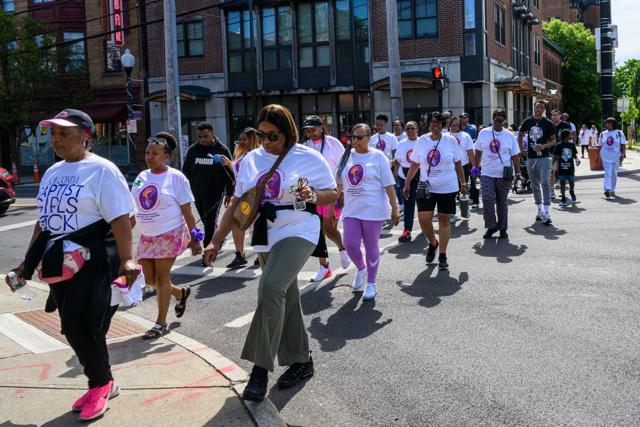 Photos: March against violence in Albany