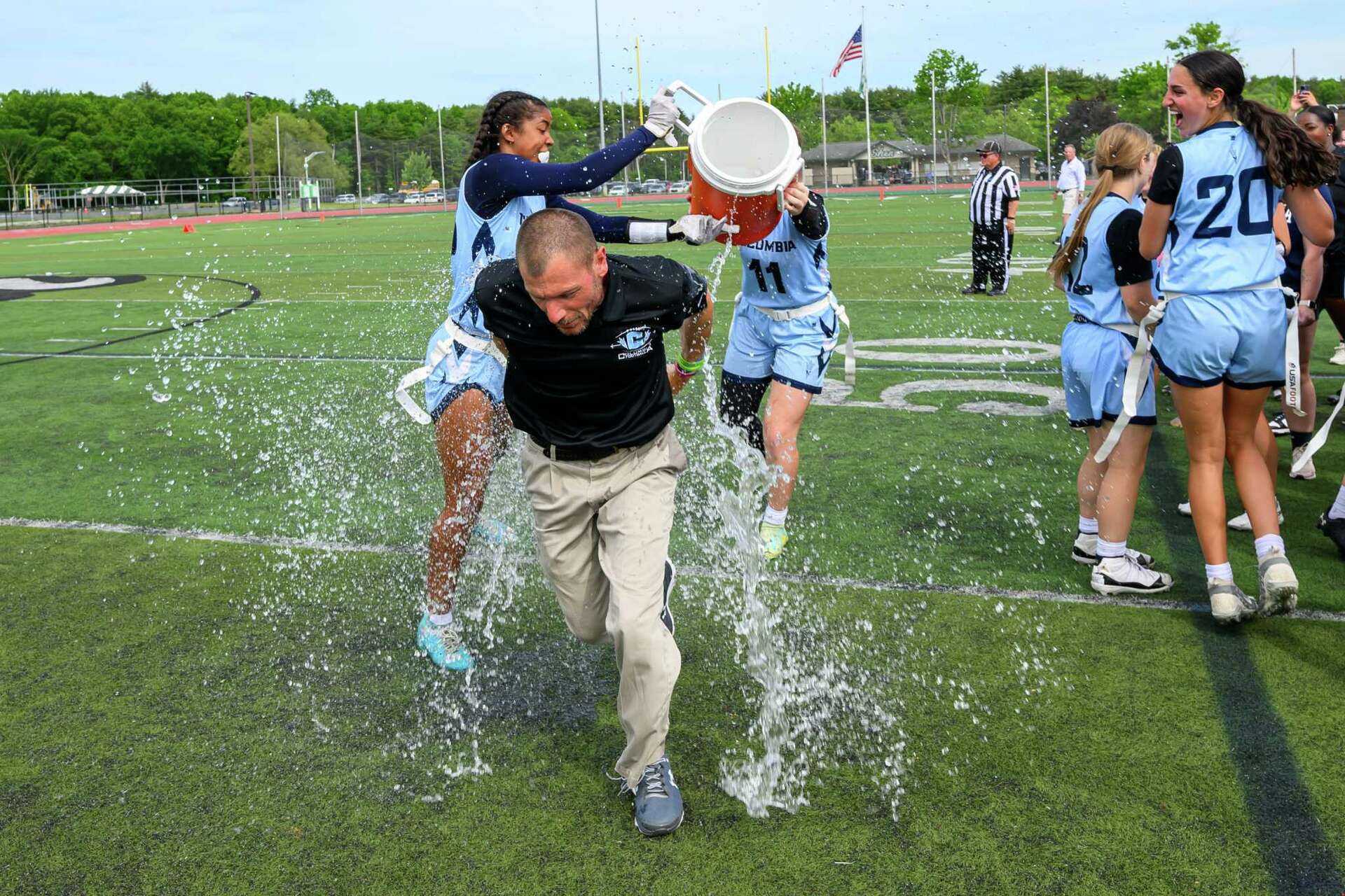 Alivia Landy leads Columbia flag football to victory in Regional final