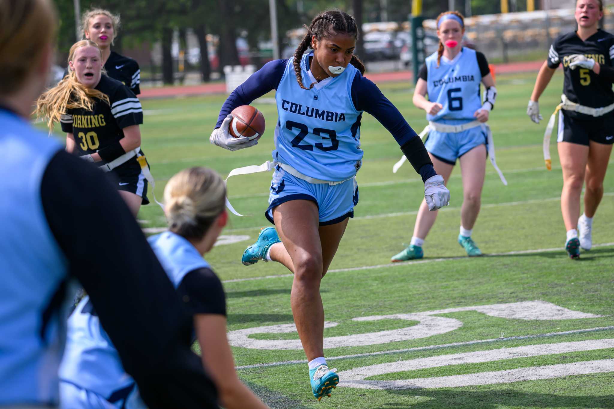 Alivia Landy Leads Columbia Flag Football To Victory In Regional Final