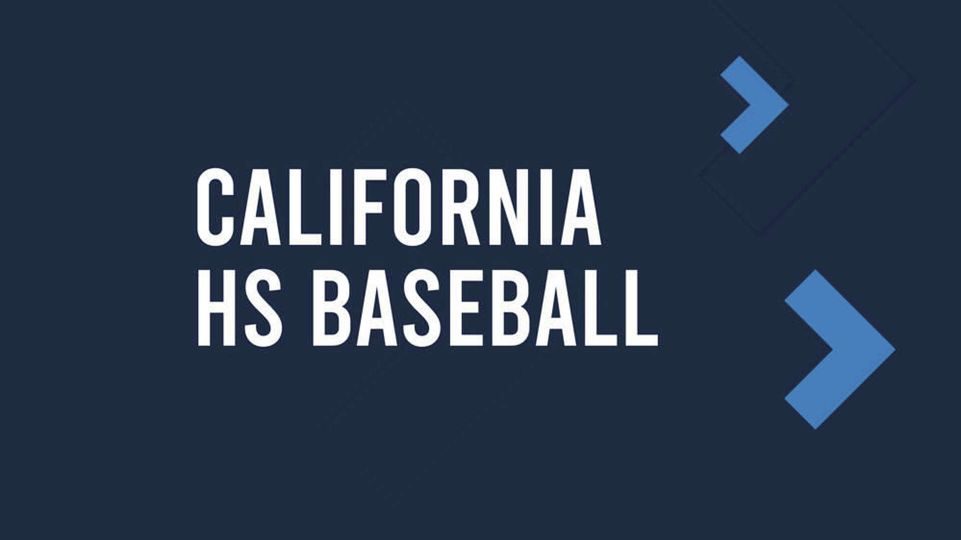 Marin County, CA High School Baseball Schedule, Streaming Live Today ...