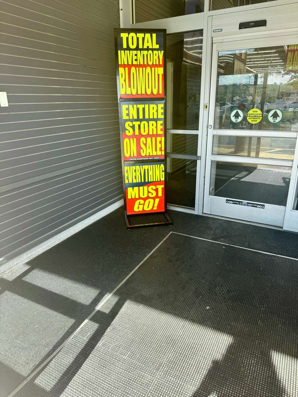 The Bob's Stores location on Queen Street in Southington is closing