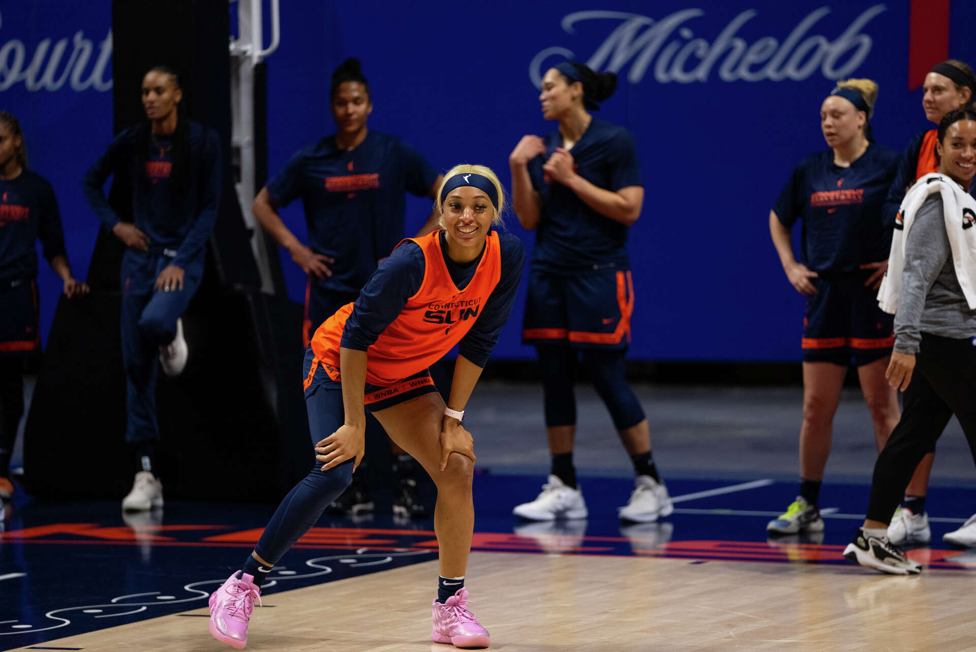 How DiJonai Carrington earned starting role with WNBA's CT Sun